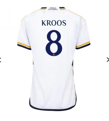 Maillot de foot Real Madrid Toni Kroos #8 Domicile Femmes 2023-24 Manches Courte